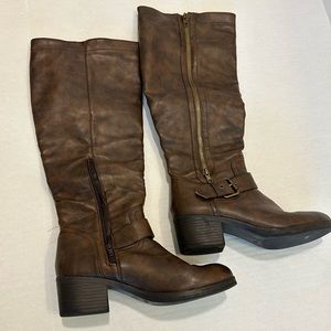 Just Fab Riding Boots sz9